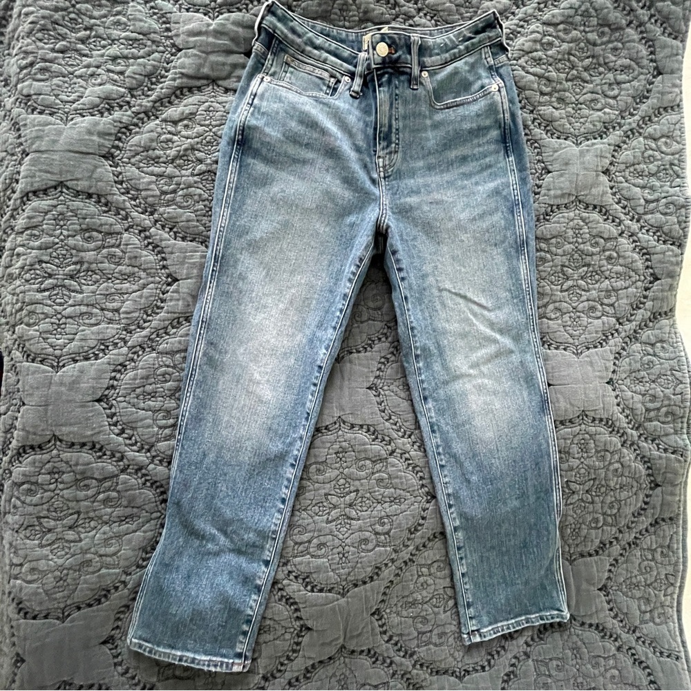 Madewell Curvy Stovepipe Jeans